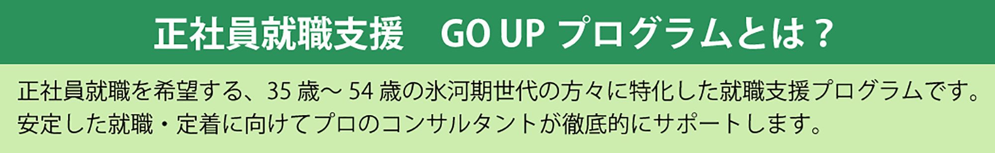 20200824_正社員就職支援GO-UPプログラムとはver3 20200824_正社員就職支援GO-UPプログラムとはver3